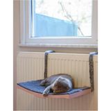 Feyza Design Yumuşak ve Rahat Kedi Yatağı, Kalorifer Peteklerine Uygun, Konfor Sunar - Ahşap - Beyaz - Seçenek 1