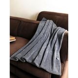 Feyza Design Yumuşak Wellsoft Battaniye, Kedi ve Köpekler Için Rahat ve Kolay Yıkanabilir - Altın - Gri - Seçenek 1