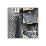 FEYZA OTO Toyota Corolla Efsane Kasa 1993-1998 Siyaha Siyah Renk Premium Araca Özel Havuzlu Deri Paspas