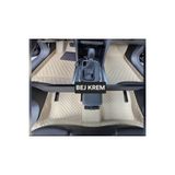 FEYZA OTO TOYOTA COROLLA EFSANE KASA 1993 - 1998 Uyumlu DİAMOND BEJ KREM Araca Özel Havuzlu Deri Paspas
