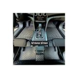 FEYZA OTO VOLKSWAGEN VW GOLF 7 2012 - 2020 Uyumlu DİAMOND SİYAHA SİYAH Araca Özel Havuzlu Deri Paspas