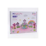 Feyza Oyuncak 239 Parça Manyetik Yapı Blokları Renkli Zeka Küpleri 3D Eğitici Magnet Seti 3+ Yaş Gelişim 2x2 cm Küp