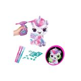 Feyza Oyuncak Airbrush Plush Boyanabilir Pelüş Unicorn Seti | Karanlıkta Parlayan Sihirli Oyuncak | 23 cm 3 Yaş Üzeri