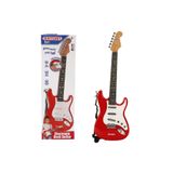 Feyza Oyuncak Bontempi Elektronik Çocuk Rock Gitarı | Metal Telli Oyuncak Müzik Aleti | 66 cm 8 Demo Şarkılı Set 3 Yaş Üzeri