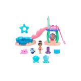 Feyza Oyuncak Gabby's Dollhouse Gabby ve Süslü Kedi Havuz Oyun Seti | 3 Yaş+ | 9 Parça | Hayal Gücü Gelişimi