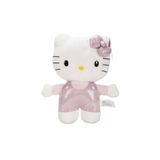 Feyza Oyuncak Hello Kitty Kız Çocuk Peluş Oyuncak Bebek | 29 cm Simli Tulumlu Uyku Arkadaşı Figür | 3 Yaş ve Üzeri Çocuklar İçin