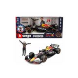 Feyza Oyuncak Oracle Red Bull Racing RB19 Formula 1 Yarış Arabası, Sergio Perez Figürlü, 1:24 Ölçek, 23 cm, Lisanslı Model, 6+ Yaş
