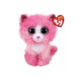 Feyza Oyuncak TY Reagan Pembe Kedi Peluş | 3 Yaş | 15cm. | Yumuşak Oyun Dostu
