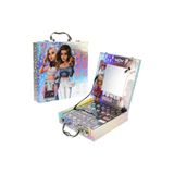 Feyza Oyuncak WOW Generation Glam & Go Aynalı Makyaj Çantası Seti 6+ Yaş Kız Çocuk Oyuncak Makyaj Seti 22 Parça Kilitli Taşınabilir Çanta