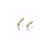 Feyza Stor Perde, Zebra Perde Korniş Montaj Aparatı 3,5 Cm 25 Adet