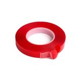 Feyza Yapı Çift Taraflı Silikonlu Şeffaf Bant 18MM x 2m Su Geçirmez Süper Güçlü Montaj Band Akrilik Çiftbant - 20 ADET