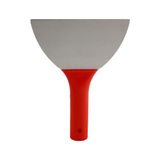 FEYZAYAPI Plastik Saplı Metal Spatula Sıva Duvar Macun Boya Kazıma Ispatulası 18 cm Takılabilir Sap
