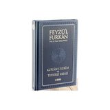 Feyzü'l Furkan Kur'an-I Kerim ve Tefsirli Meali - Büyük Boy - Mıklepli Ciltli (Lacivert) - Hasan Tahsin Feyizli