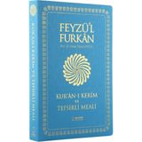 Feyzü'l Furkan Kuranı Kerim ve Tefsirli Meali Turkuaz (Cep Boy-Kuranı Kerim ve Türkçe Meal-İnce Cilt)