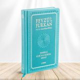 Feyzül Furkan Tefsirli Kuranı Kerim Meali (Büyük Boy - Tefsirli Meal - Ciltli) Turkuaz