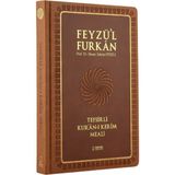 Feyzü'l Furkan Tefsirli Kuranı Kerim Meali Taba (Orta Boy-Sadece Türkçe Meal-Kalın Cilt)