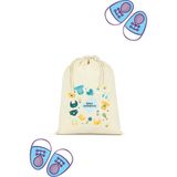 Feza Bagg Store Kıyafet Kesesi Erkek Bebek 30 x 40 (2 Adet)