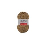 Feza Dantela %60 Poliamid %40 Polyester 50 gr İnce Dantel Efektli El Örgü İpi - 1 ADET Bej 50 - 99 gr 100-149m 1