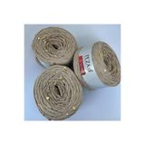 Feza Pullu Örgü Ipi 304-sütlü Kahve Cotton-pamuk Ince Pullu Örgü Ipi % 75 Pamuk 100 gr 310 M D'ior 1 Adet