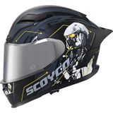 FF-871 Cyber Full Face Kask – Güneş Vizörlü, Intercom Uyumlu, Dot/ce Onaylı - XL - Çok Renkli