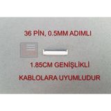 FFC 36 Pin 0.5mm Adımlı Flex Kablo Sabitleyici Konnektör Soketi Sabitleme Fleks Bağlama Aparatı