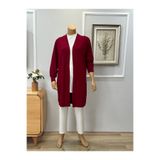 FFK TESETTÜR GİYİM TESETTÜR HIRKA 95 CM VİSKON KALİTELİ PENYE BORDO