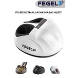 FG-513 Isıtmalı ve Hava Basınçlı Profesyonel Ayak Masaj Aleti - Beyaz