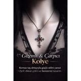 FG KONNİCHİWA %100 ÇELİK KOLYE GOTİK İSKANDİAV HAÇ VİKİNG TARZI GOTHIC KOLYE PASLANMAZ RENK ATMAZ