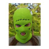 FG KONNİCHİWA Not Nice Dikenli Tel Not Nice Renkli Kar Maskesi Balaklava