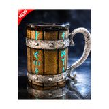 FG KONNİCHİWA VIKING KUPA GÜCÜNÜ HİSSET RUNİK BUZ KUPASI – SOĞUĞUN GÜCÜ ELİNDE Vıkıng Bira Kulplu Termoslu Kupa Bardak 550 ml