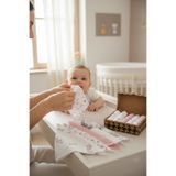 FG Store Tek Kat 10'lu %100 Pamuk Muslin Kumaş Bebek Ağız Mendili (24/24 CM)