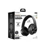 Fh-07 2İn1 Hoparlörlü Bluetooth Kulaklık - Kablosuz Kulak Üstü Kulaklık & Hoparlör Bass Destekli