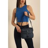 FHD BAGS Klinkır Kumaş Fermuarlı Omuz Çantası