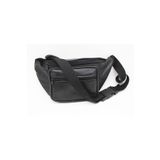 FHD BAGS Unisex Gerçek Deri Fermuarlı Ayarlanabilir Askı Crossbody Omuz Göğüs Ve Bel Çantası