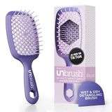 FHI HEAT UNbrush Islak ve Kuru Havalandırmalı Dolaşık Açıcı Saç Fırçası, Lavanta Koyu Mor