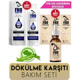 FHO Freshen Hair 330 ml Bitkisel Şampuan + 3x30 ml Saç Bakım Serumu Saç Dökülme Karşıtı Bakım Seti