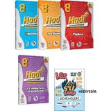Fi Yayınları 8. Sınıf Türkçe + Matematik + Fen Bilimleri + Inkılap Tarihi Hadi Konu Anlatımlı Soru Bankası (5 Li Genel Deneme Hediyeli)