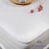Fialka Kapitoneli Fitted Lastikli Sıvı Geçirmez 200x200 cm King Size Alez