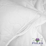 Fialka Yastık Alezi Kapitoneli 50X70 Fermuarlı - 50 x 70 cm - Beyaz
