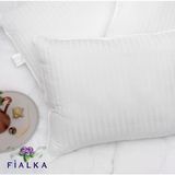 Fialka Yastık Legend Pamuk Saten 117 Tel Jakarlı 50X70 - 50 x 70 cm - Renkli