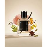 Fianendei Parfums M-G1 Baharatlı Vanilyalı Amber Erkek Parfüm Edp 50 ml - Şeffaf