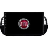 Fiat 500 Araç Multimedya Android Ekran Carplay Navigasyon Double Teyp 4+64 9" 08-15 Black Blueway