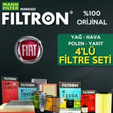 Fiat Albea 1.2 Mann Filtron Filtre Bakım Seti 2002-2007