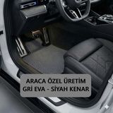 Fiat Albea 178 2003-2006 Uyumlu Araca Özel Eva Tam Takım Paspas Seti Gs - Gri - Siyah