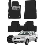 Fiat Albea 2002-2012 Özelleştirilebilir Tam Set Premium Eva Paspas - Siyah