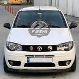 Fiat Albea 2002-2013 Uyumlu H Lip Esnek Ön Lip 2 Parça Karlık Ön Ek Tampon Altı Dill