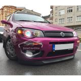 Fiat Albea 2002-2013 Uyumlu Üniversal Astra H Lip Esnek Ön Lip 2 Parça Tampon Altı Dil Karlık Ön Ek 00 Şüscaroto Aksesuar