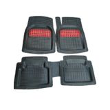 Fiat Albea 2005 2012 Krom Kırmızı Derin Havuzlu Oto Paspas
