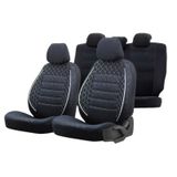 Fiat Albea Gof Oto Koltuk Kılıfı renk-siyah-beyaz-gfsb