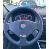 Fiat Albea Kaplama Deri Direksiyon Kılıfı Siyah